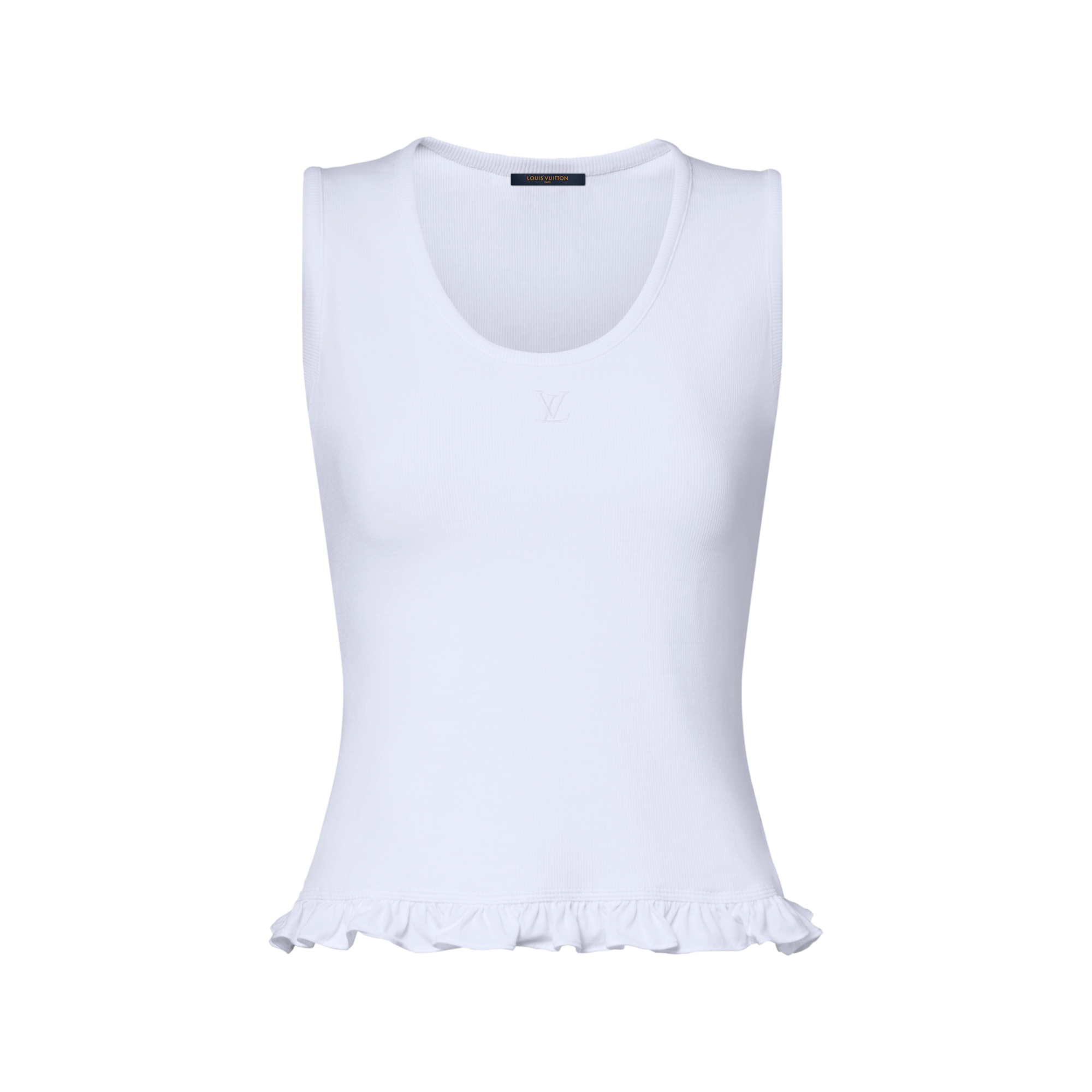Ruffle Hem Tank Top - Ready-to-Wear | LOUIS VUITTON